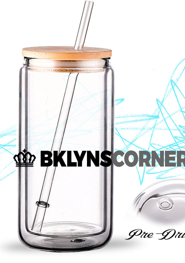 DOUBLE WALL SNOW GLOBE GLASS TUMBLERS