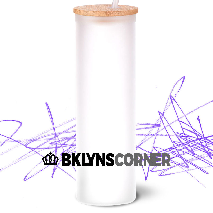 25oz. GLASS SKINNY TUMBLER