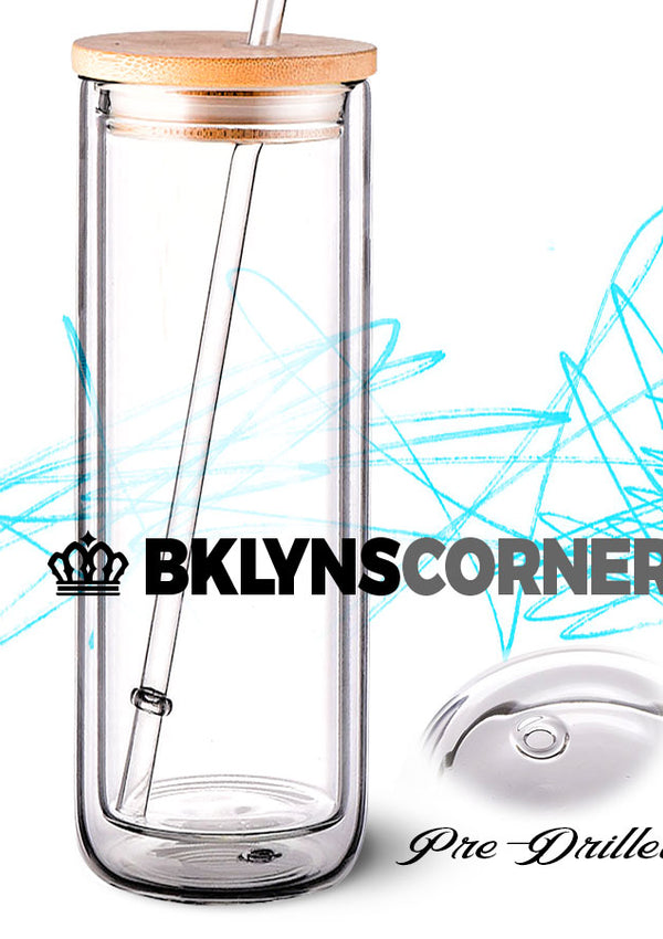 DOUBLE WALL SNOW GLOBE GLASS TUMBLERS