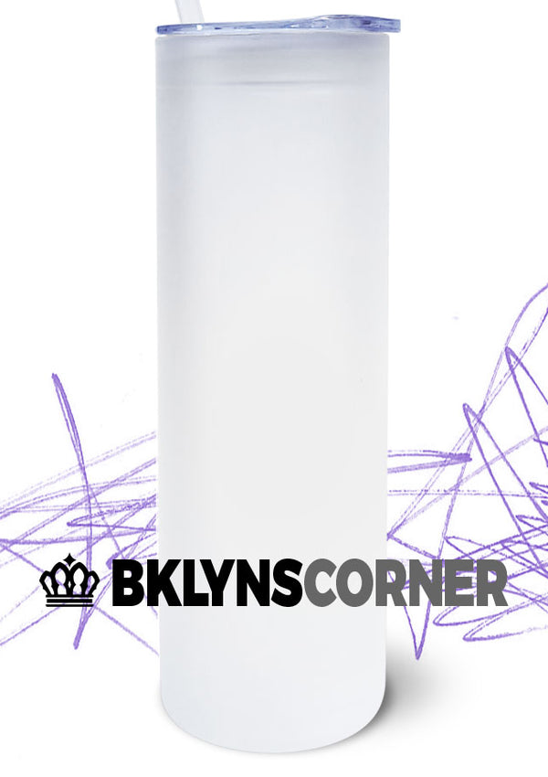 25oz. GLASS SKINNY TUMBLER