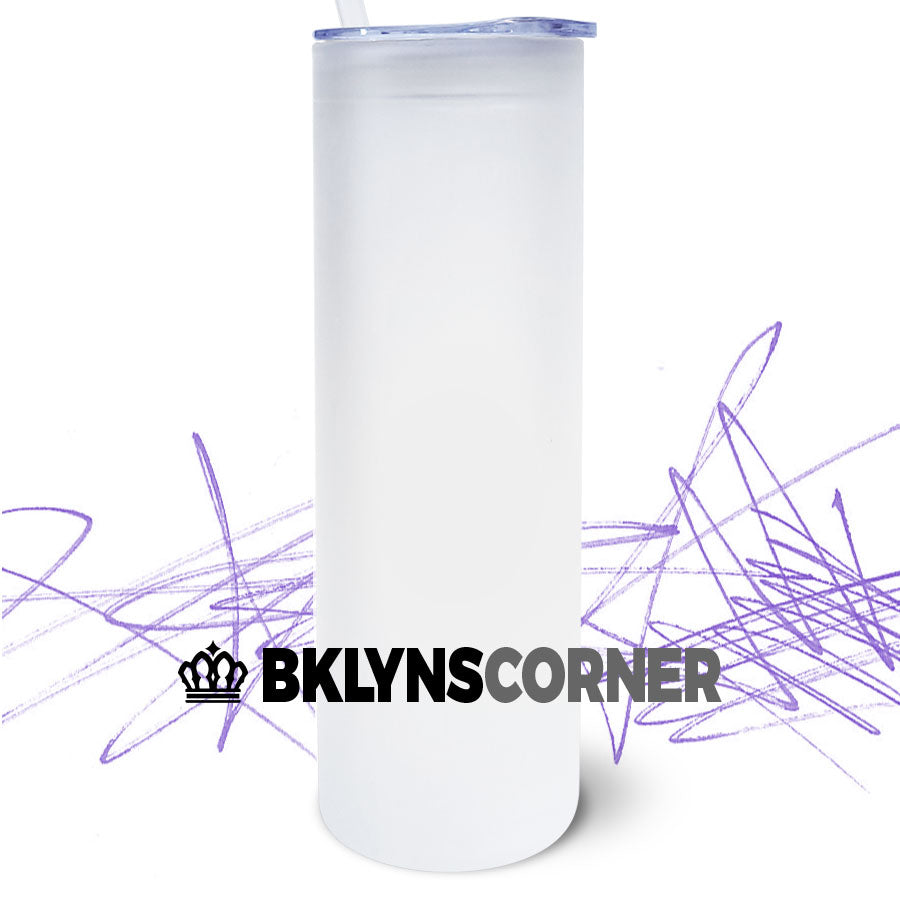 25oz. GLASS SKINNY TUMBLER