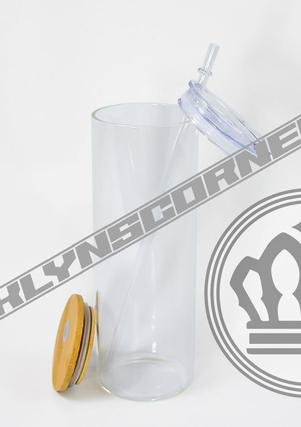 25oz. GLASS SKINNY TUMBLER