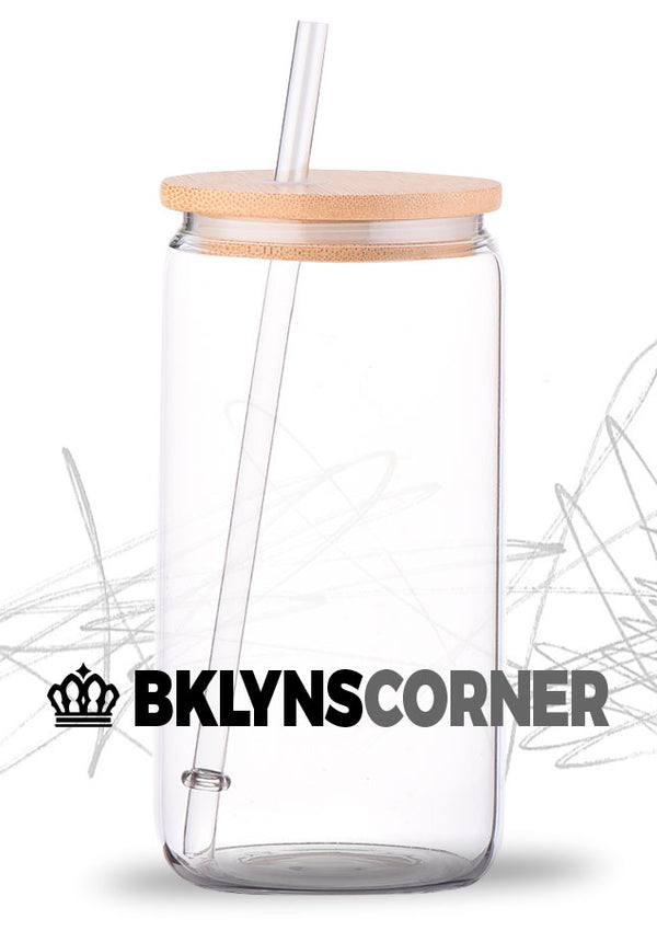 GLASS BEER CAN TUMBLER