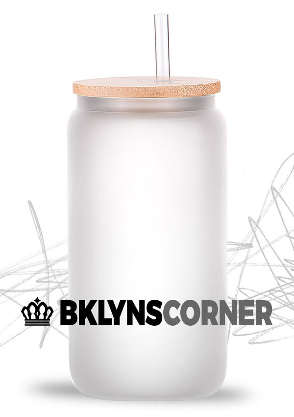 GLASS BEER CAN TUMBLER